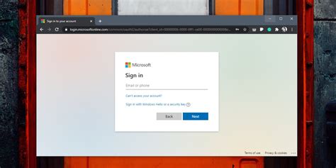 microsoft admin center login